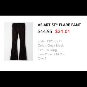 Artist Flare Pant